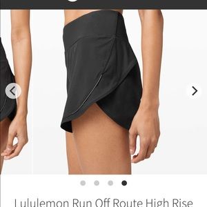 Lululemon Run off Route Short
